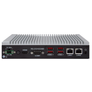 ARBOR SB-226-1J64 Fanless Computer with Intel Elkhart Lake J6412 CPU, 2x GbE LAN, 4 GB memory, multiple I/O